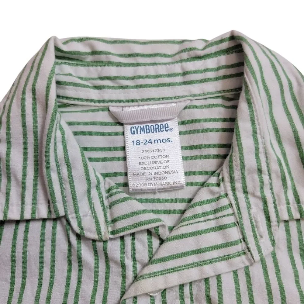 Gymboree button down shirt 18/24 mo